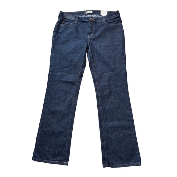 DICKIES Woman's Jeans/Pants size 12X32 (TALL), NWT Dark Blue Jeans; 100% Cotton - Picture 1 of 12